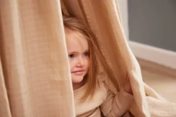 Filibabba Sengehimmel - warm grey-Børn Sengehimler & Himmelpinde