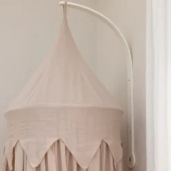 Sebra Sengehimmel-holder, vægmonteret - classic white-Børn Sengehimler & Himmelpinde