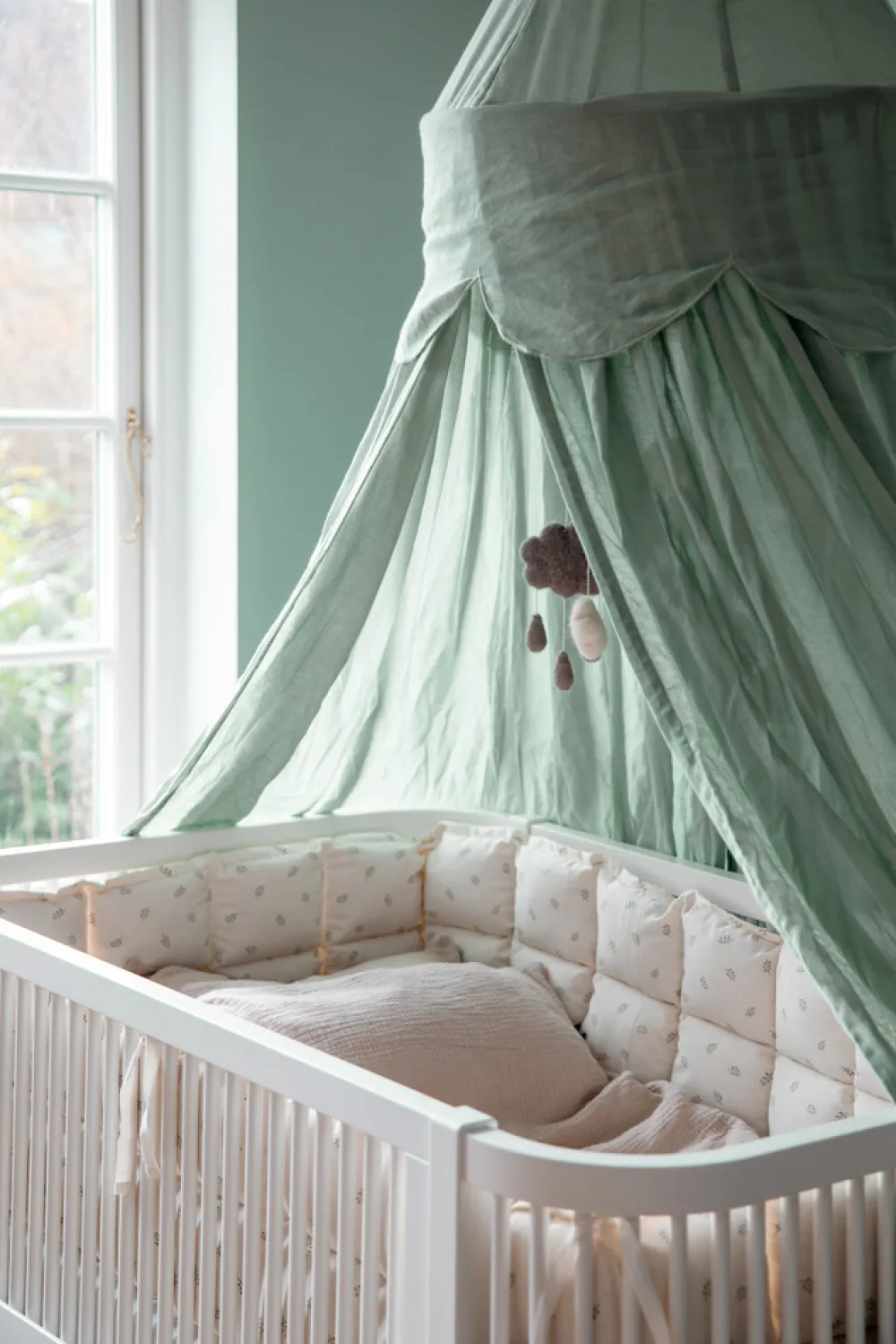 Sebra Sengerand kapok - sophora leaves-Børn Sengerande