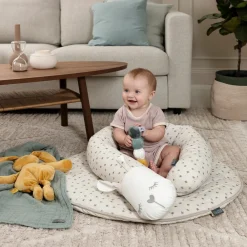 VINTER & BLOOM Sengeslange - Beige/firkløver-Børn Sengerande