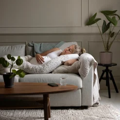 VINTER & BLOOM Sengeslange - Beige/firkløver-Børn Sengerande