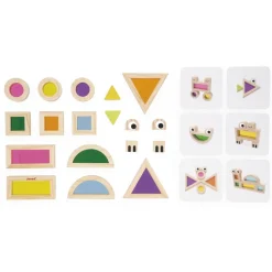 Janod Sensory - Translucent Blocks- Træklodser