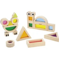 Janod Sensory - Translucent Blocks- Træklodser