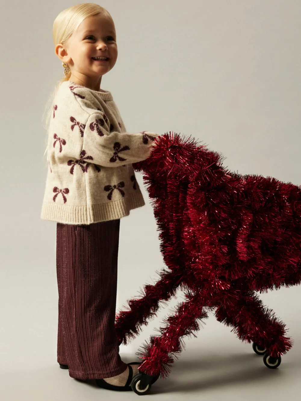 NAME IT Senya Trøje - Cement- Cardigans, Veste & Trøjer