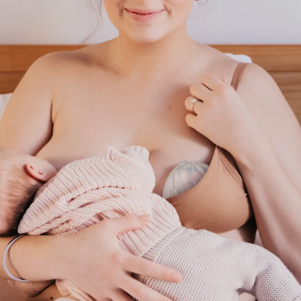 Haakaa Shell Silikone Brystpumpe 120ml - 2-pak- Brystpumper