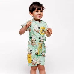 Småfolk Shorts - Minty green sea- Shorts