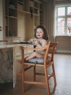 NOUI NOUI Siddepude - dino brun-Børn Tilbehør Til Højstole