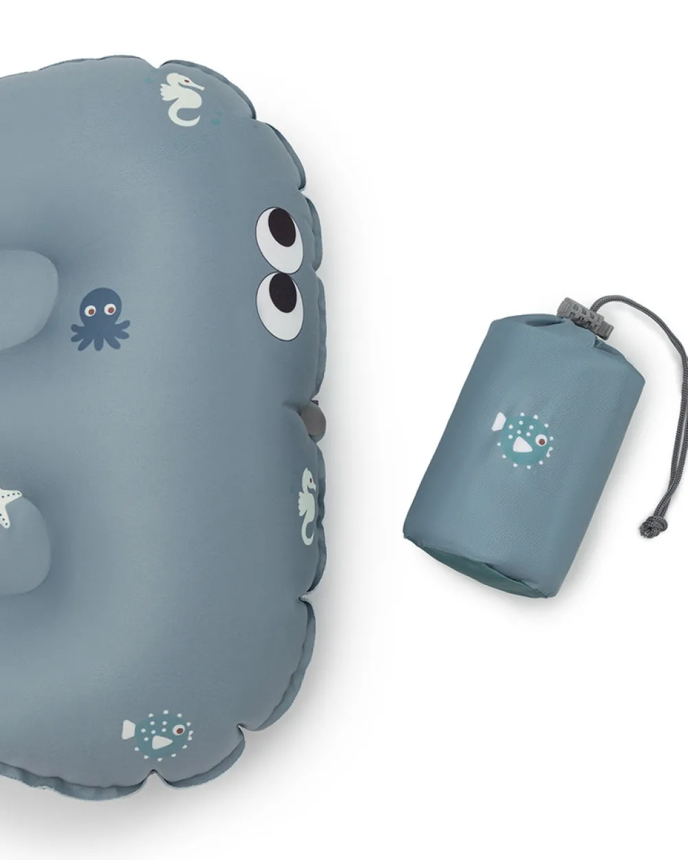 NOUI NOUI Siddepude - hav støvet blå-Børn Tilbehør Til Højstole