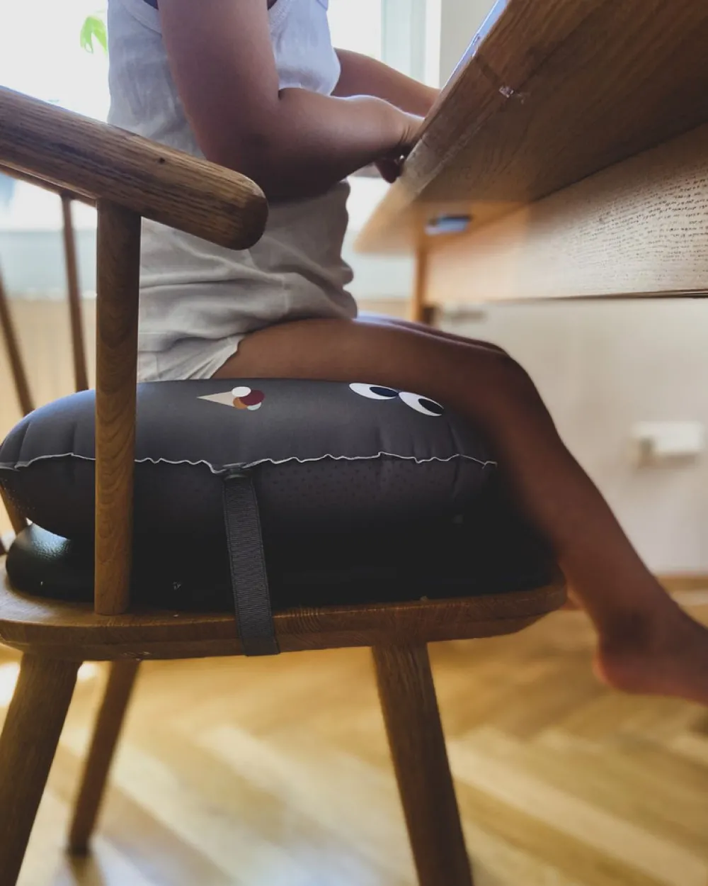 NOUI NOUI Siddepude - ice cream/grey-Børn Tilbehør Til Højstole