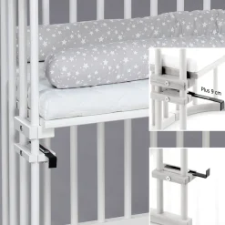 Babybay Side by Side seng, Maxi - Hvid-Børn Side By Side Senge