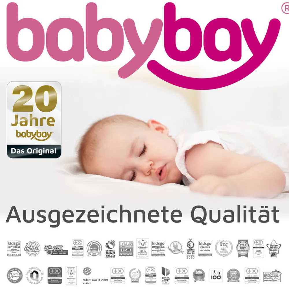 Babybay Sidestykke til side by side seng Original - beige-Børn Sengeheste