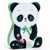Djeco Silhuetpuslespil, Panda - 24 brikker- Puslespil