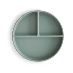 MUSHIE Silicone Plate (Cambridge Blue)- Service