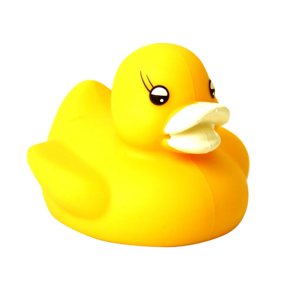 Magni Silikone badeænder, rød, gul, grøn eller blå - 1 stk- Badelegetøj