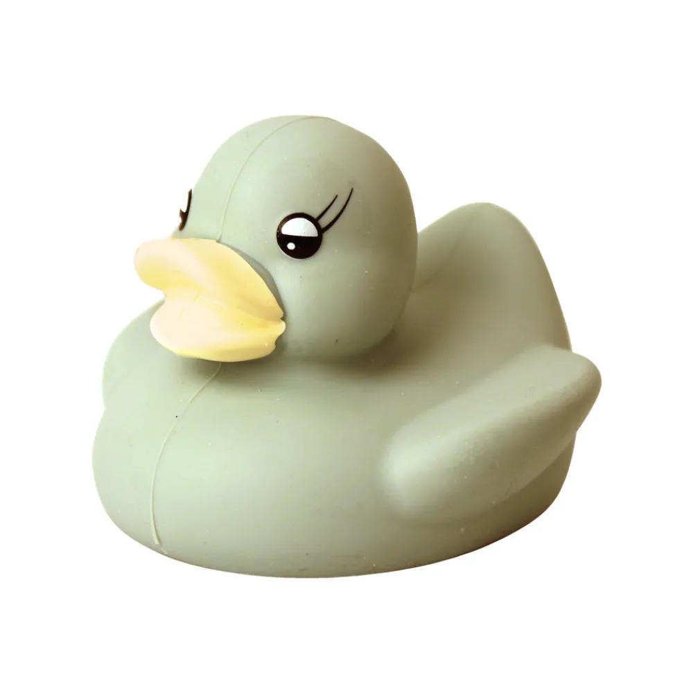 Magni Silikone badeænder, rød, gul, grøn eller blå - 1 stk- Badelegetøj