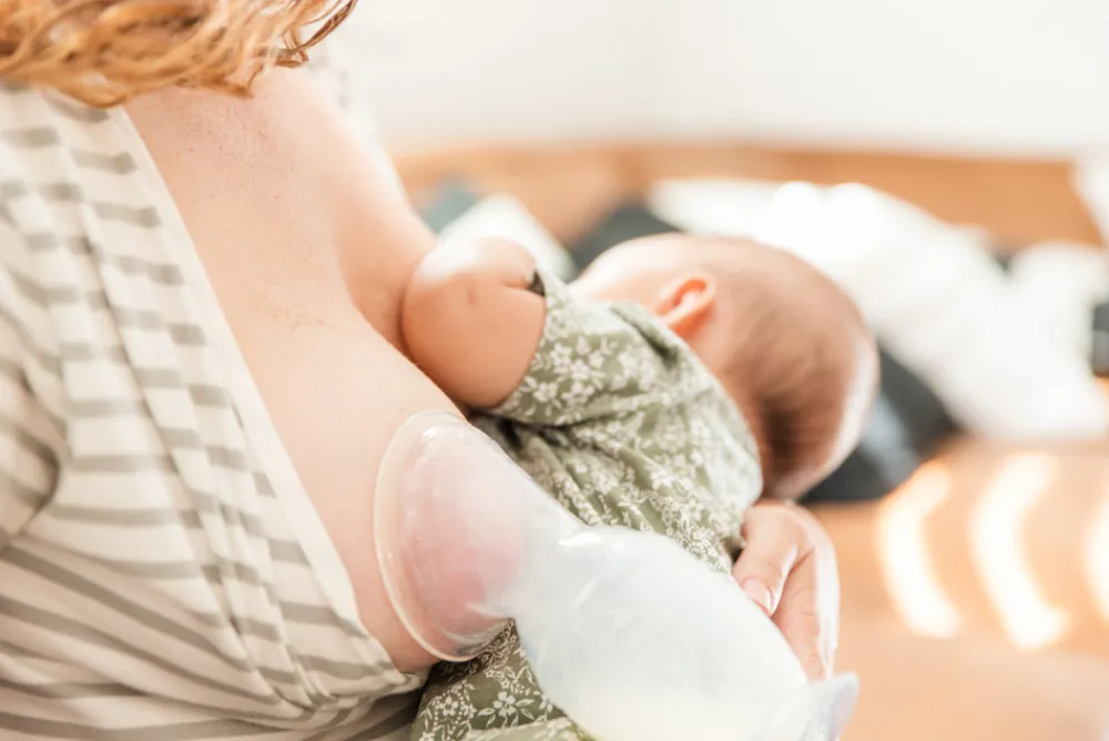 Haakaa Silikone brystpumpe inkl. blomsterstopper 100 ml- Brystpumper