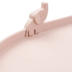 Done By Deer Silikone dækkeserviet m/høj kant Elphee - Pudder- Service