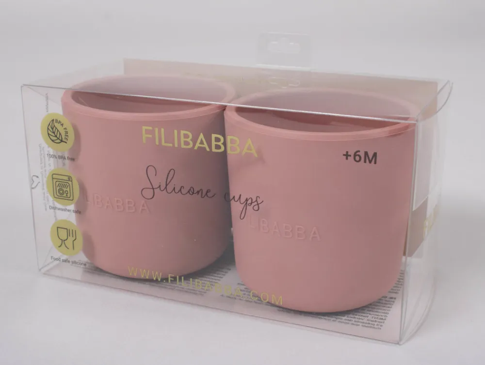 Filibabba Silikone kop - rose- Service