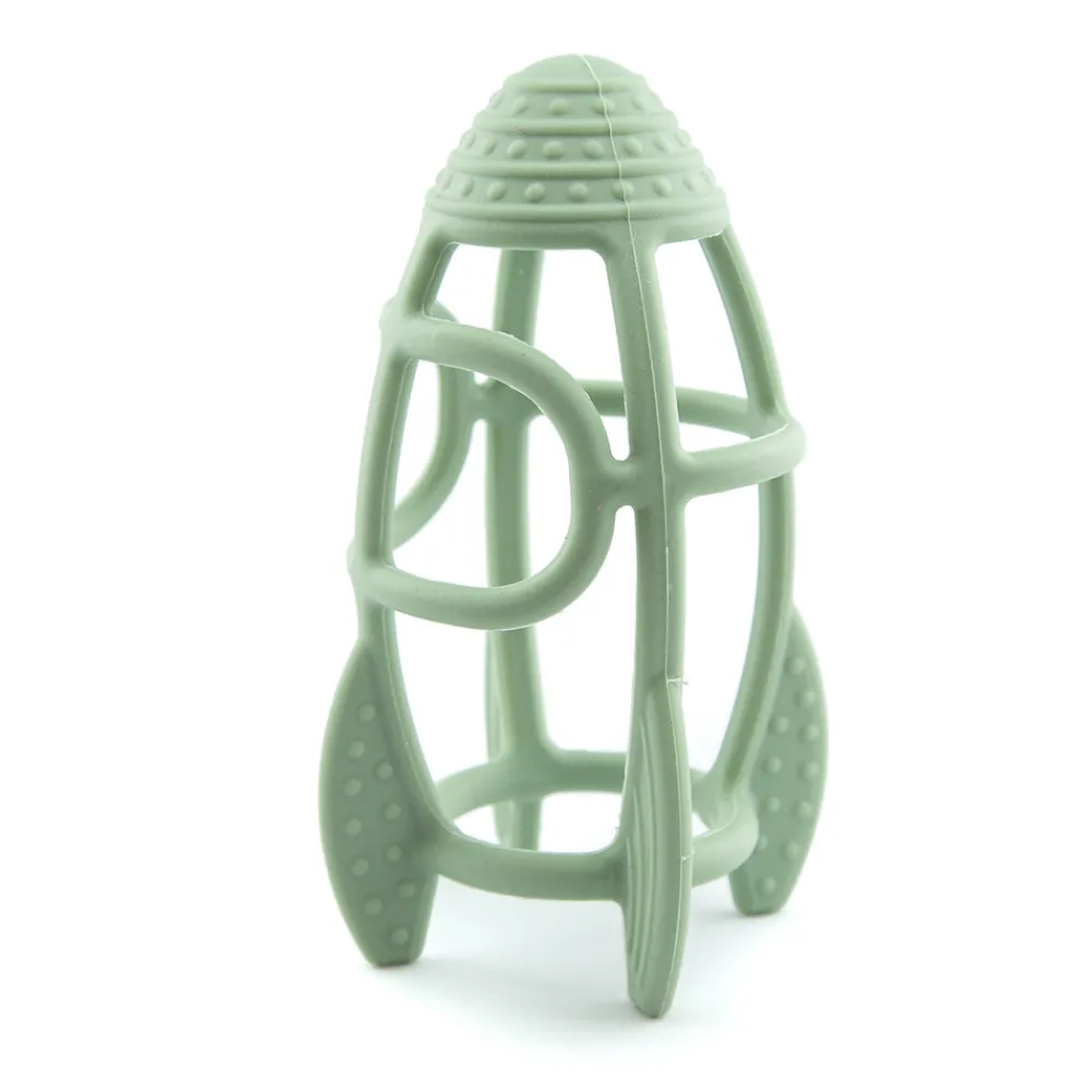 Le Toft Silikone Raket - støvet grøn- Sansebolde