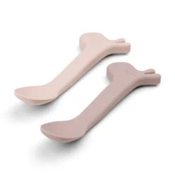 Done By Deer Silikone ske 2 stk Lalee Pudder- Bestik