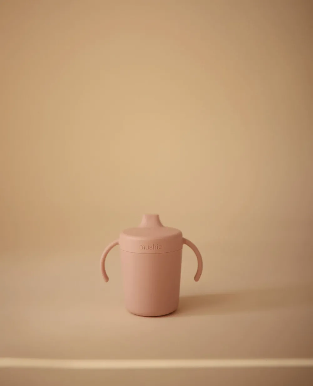 MUSHIE Sippy-Kop I Hård Plast - Blush- Service