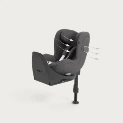 Cybex Sirona T i-Size PLUS - sepia black- Autostole Uden Baser|Autostole 40-125 Cm (0-6 År)