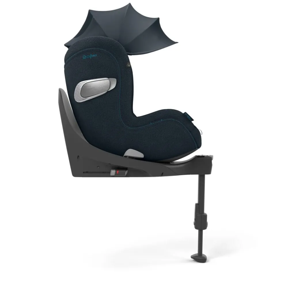Cybex Sirona T i-Size PLUS inkl. base - nautical blue- Autostole 40-125 Cm (0-6 År)
