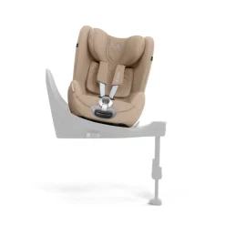 Cybex Sirona T i-Size PLUS inkl. base - cozy beige- Autostole 40-125 Cm (0-6 År)