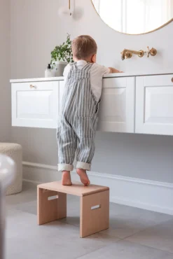 Sebra Skammel, træ-Børn Bænke & Skamler