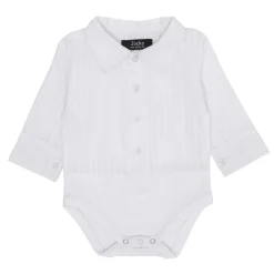 Jocko Skjorte body - HVID- Skjorter|Bodystocking Langærmet