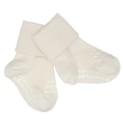 GOBABYGO Skridsikre Strømper - Bamboo - Off white- Skridsikre Strømper|Strømper