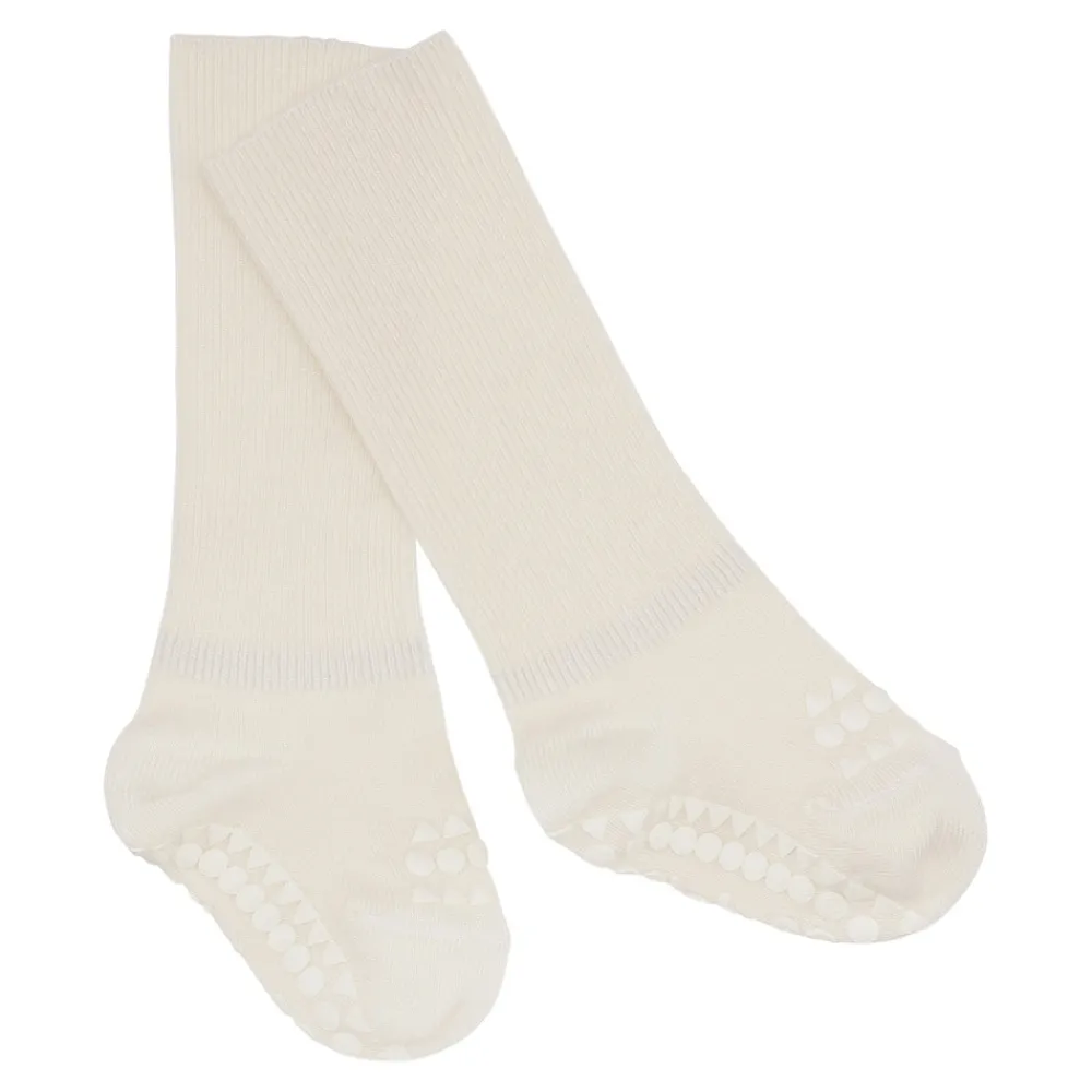 GOBABYGO Skridsikre Strømper - Bamboo - Off white- Skridsikre Strømper|Strømper