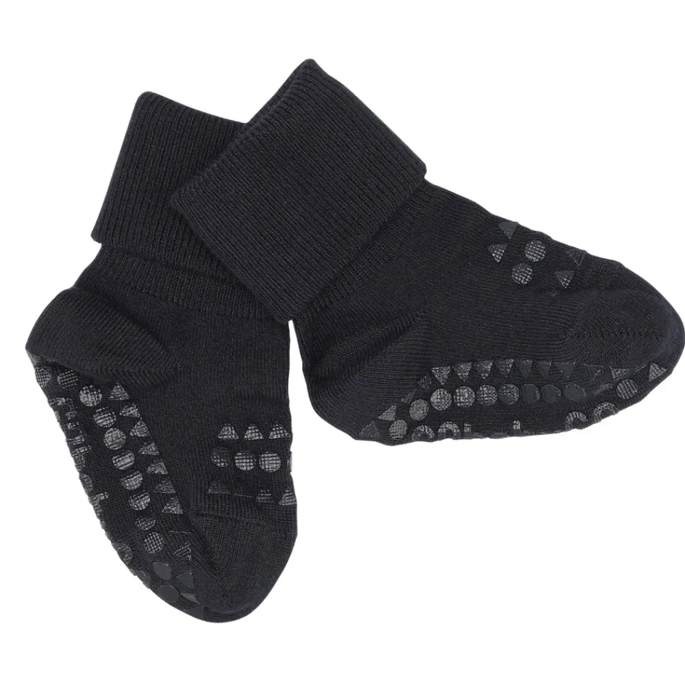 GOBABYGO Skridsikre Strømper - Bamboo - Dark blue- Skridsikre Strømper|Strømper