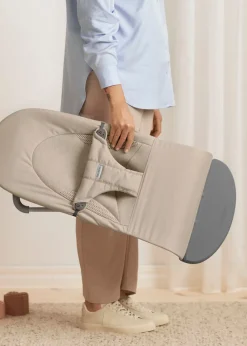 BabyBjörn Skråstol Balance Soft, Sandgrå-Børn Skråstole