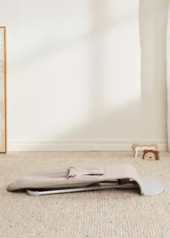 BabyBjörn Skråstol Bliss - Vævet mélange, Lys beige-Børn Skråstole