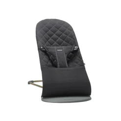 BabyBjörn Skråstol Bliss Vævet Kl. Quilt - Sort/Mørkegrå-Børn Skråstole