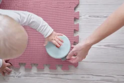 BeKids Skumlegegulv , Støvet Rosa 9 stk- Legegulve & -Tæpper