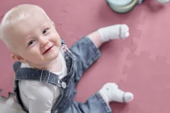 BeKids Skumlegegulv , Støvet Rosa 9 stk- Legegulve & -Tæpper