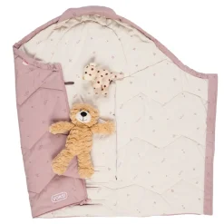 Voksi Sky Light - Soft Grape Heather- Køreposer Til Autostol|Køreposer