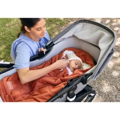 Voksi Sky light kørepose - terracotta seeds- Køreposer Til Autostol|Køreposer