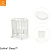 Stokke® Sleepi Mini V3 inkl. madras og ombygningssæt - hvid-Børn Pakkeløsninger|Tremmesenge