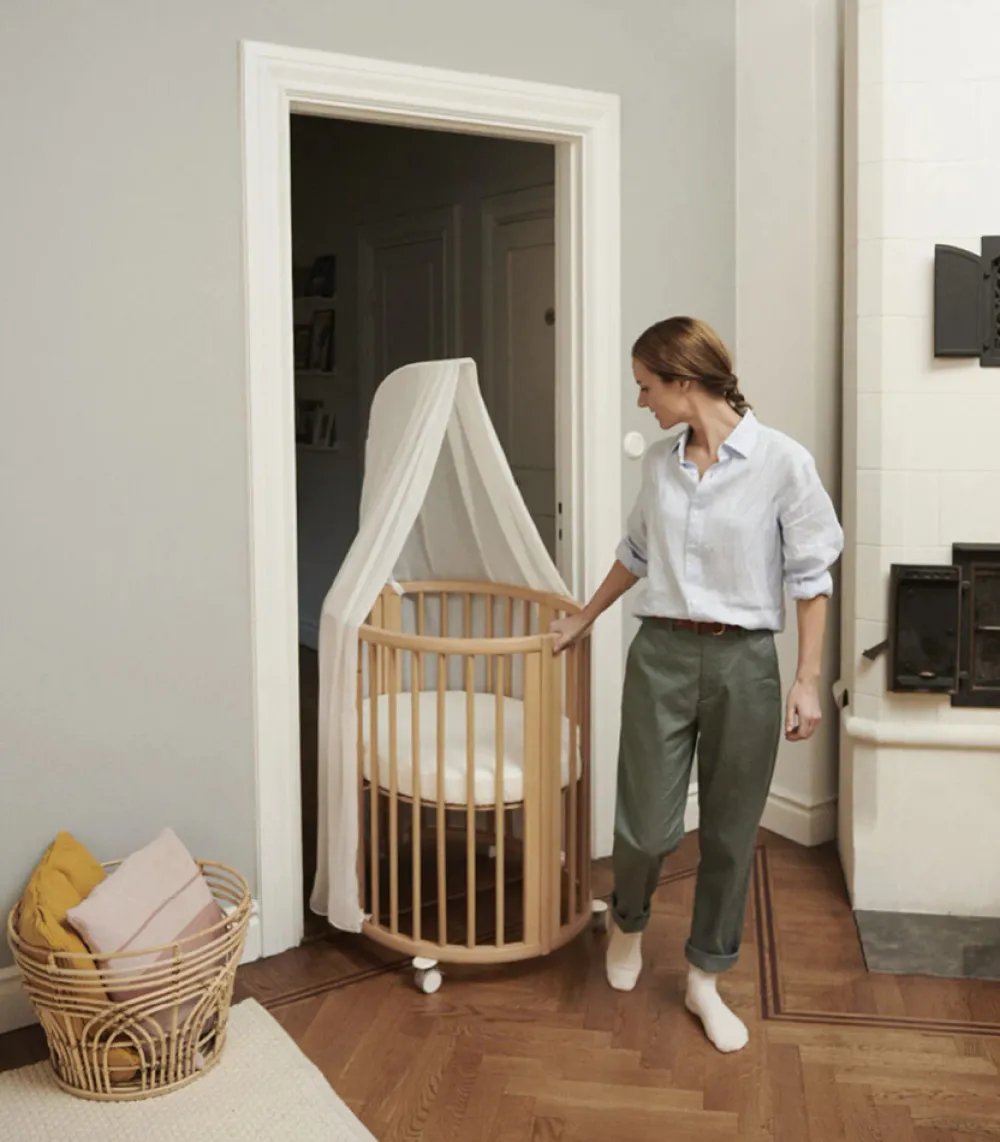 Stokke® Sleepi V3 Mini - natur-Børn Tremmesenge|Vugger