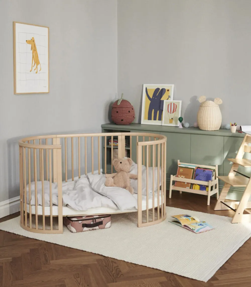 Stokke® Sleepi V3 Seng - natur-Børn Tremmesenge