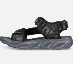 SKECHERS S-Lights Hypno-Splash - Sun Breaks - Black Olive- Sandaler Med Blink|Sandaler Med Åben Tå