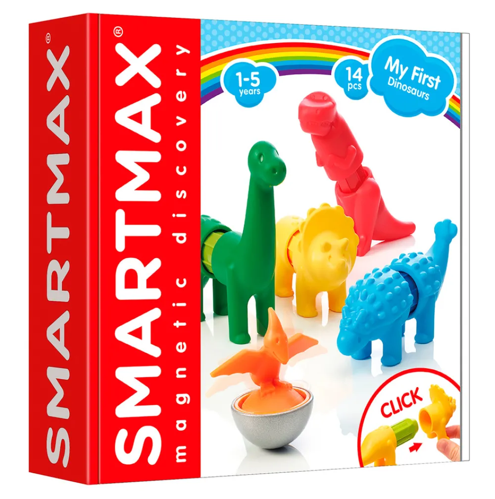 Smart Games SmartMax: My First Dinosaurs (Nordic)- Magnetlegesæt