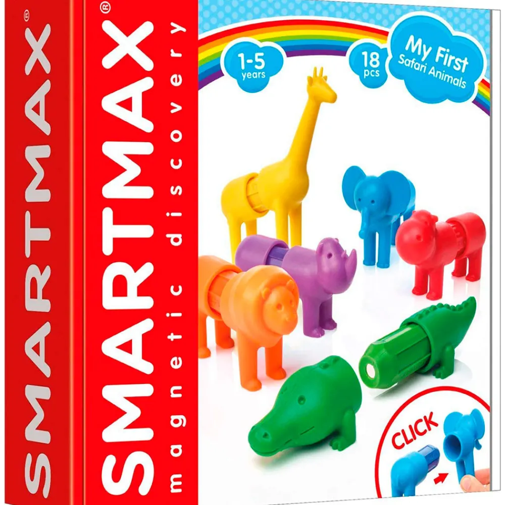 Smart Games SmartMax: My First Safari Animals (Nordic)- Magnetlegesæt