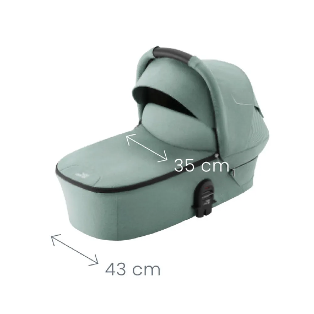 Britax Römer SMILE 5Z Carrycot - space black- Liggedele Til Kombivogne