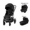 Britax Römer Smile 5Z inkl. liggedel og Baby-Safe Core autostol - space black- Kombivognspakker|Vognpakker