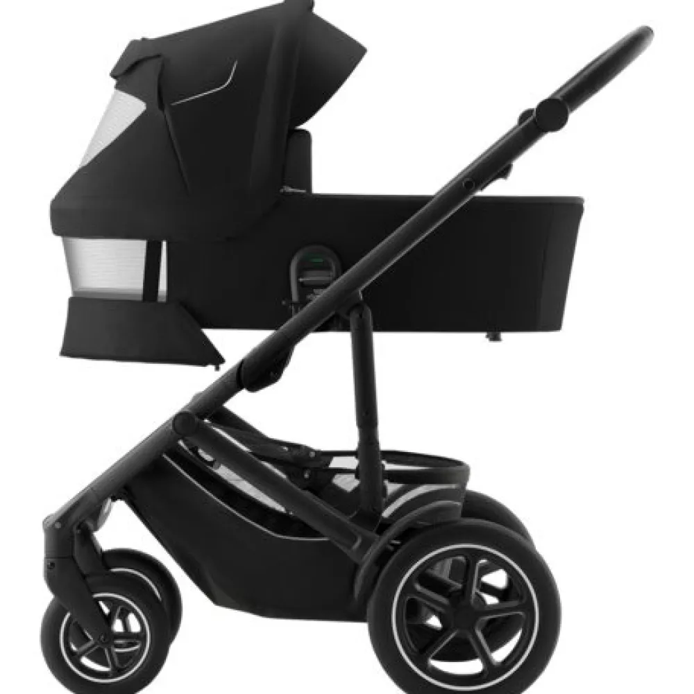 Britax Römer Smile 5Z inkl. liggedel og Baby-Safe Core autostol - space black- Kombivognspakker|Vognpakker