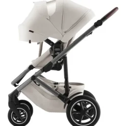 Britax Römer Smile 5Z lux inkl. liggedel og Baby-Safe Core autostol - soft taupe/space black- Kombivognspakker|Vognpakker